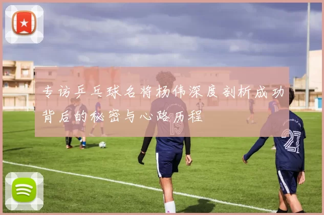 专访乒乓球名将杨伟深度剖析成功背后的秘密与心路历程
