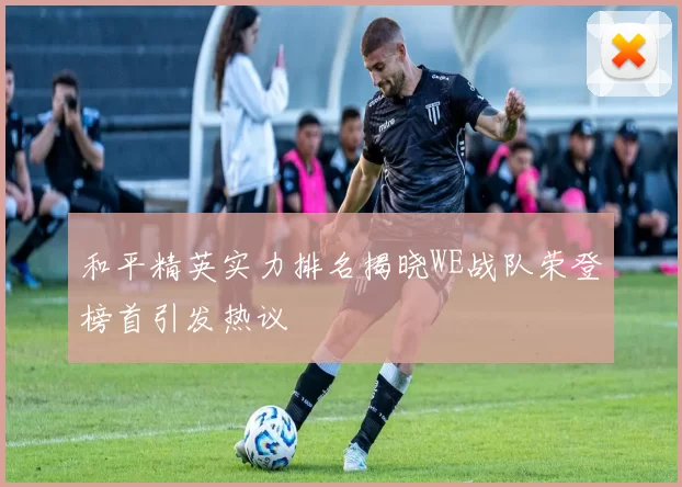 和平精英实力排名揭晓WE战队荣登榜首引发热议